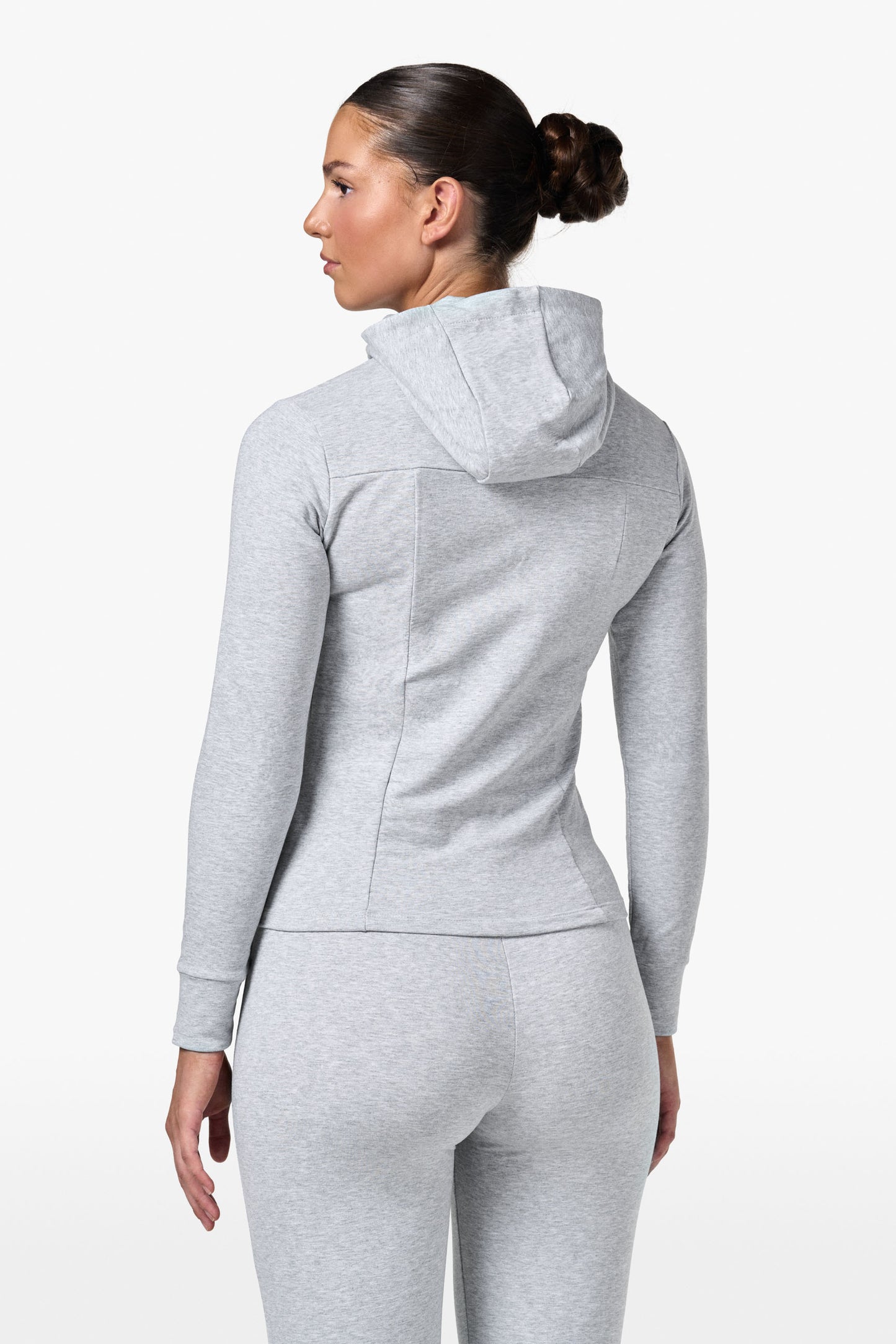 Grey Fit Hoodie - for dame - Famme - Hoodie