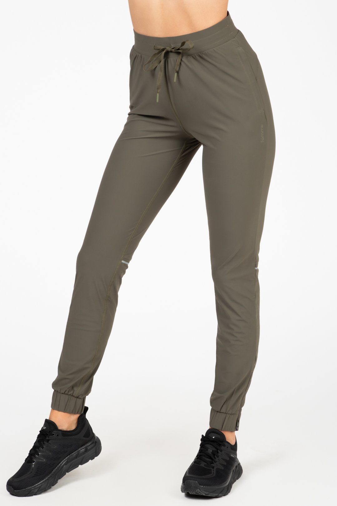 Green Active Pants - for dame - Famme - Pants